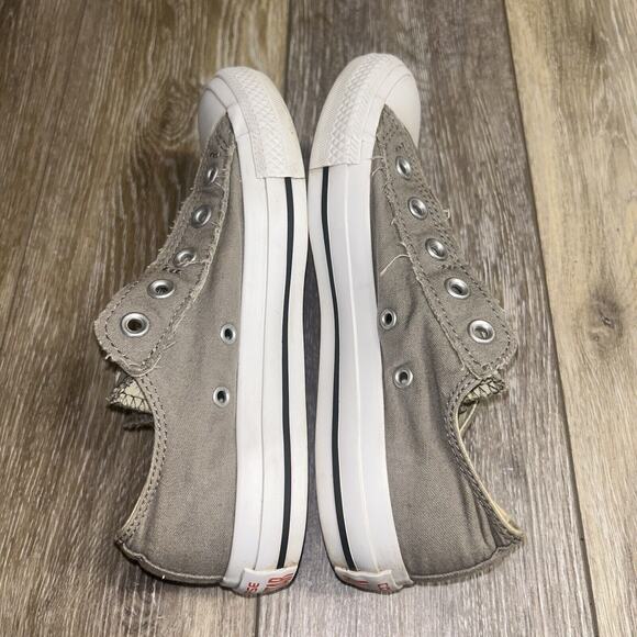 Converse Chuck Taylor All Star Grey Slip On Sneaker Shoes US Youth 4 / M 4 / W 6 - Picture 10 of 11